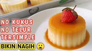 DESSERT ENAK SEGAR COCOK DIMAKAN SAAT CUACA PANAS  RESEP PUDING CUSTARD KARAMEL EKONOMIS [upl. by Atiuqin555]