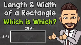 Length and Width of a Rectangle  Which is Length and Which is Width [upl. by Carmela]