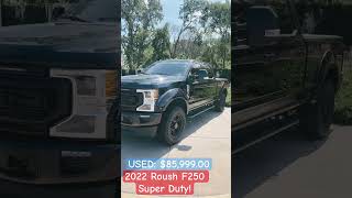 2022 Roush F250 Super Duty  Agate Black Metallic [upl. by Relyat]