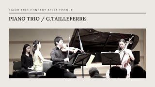 Germaine Tailleferre 18921983  Piano Trio [upl. by Aarika857]