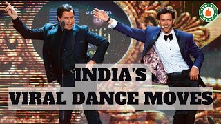 Indias Most Iconic Dance Moves  Hollywood Star Dance to Bollywood  Viral Dance Video [upl. by Sitrik644]