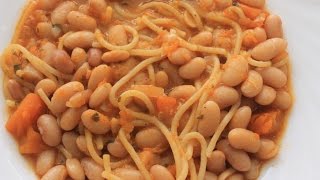 Receta de Porotos con Riendas chilenos [upl. by Carmelo]