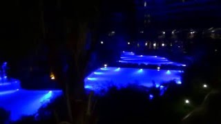 Türkei Hotel Maxx Royal in Belek Luxushotel  Pool bei Nacht Terasse [upl. by Cantlon]