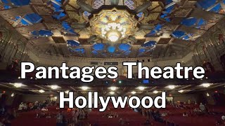 Historic Pantages Theatre in Hollywood  Touring production of Hamilton [upl. by Scheld]