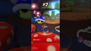 Top 5 EPIC Blue Shell Dodges  Mario Kart 8 Deluxe shorts [upl. by Moe]