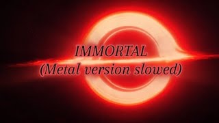 TSFW immortal FalKKonE metal ver Slowed  reverb [upl. by Nevla]