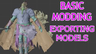 How to Export Models from Elden Ring Using Blender  Elden Ring Modding Guides [upl. by Alleyn]