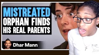 MISTREATED ORPHAN Finds His REAL PARENTS Ft the Royalty Family Dhar Mann Reaction [upl. by Sissie]