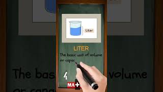 What is Liter  Easy Definition Explained in 30 Seconds  MATHalino123 mathterms metricsystem [upl. by Colvert456]