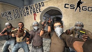 ☆Tutorial☆How To Download CSGO For Free noSteam [upl. by Annawak]