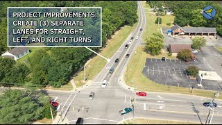 PreConstruction Aerial Overview of S Judd Pkwy and S Main St Improvement Project June 2022 [upl. by Polish]