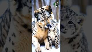 Rare Chinese Mastiff vs Snow Leopard in the Wild RareAnimals SavagePlanetShorts [upl. by Acirretal646]