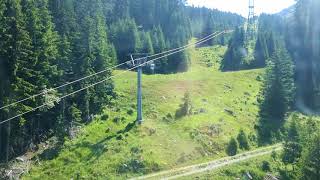 Hochjochbahn silvretta montafon im sommer [upl. by Cyprio501]