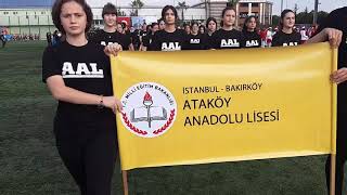 Ataköy Anadolu Lisesi Cumhuriyet Bayramında 2019 [upl. by Welker]