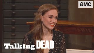 Madison Lintz Shares Her Experience as Sophia Highlights Ep 907  Talking Dead [upl. by Tija451]