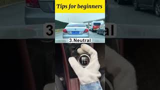 How to drive a manual transmission car in complex road conditions driving caraccident [upl. by Atsirhc847]