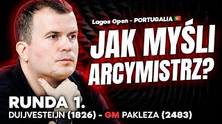 Jak myśli arcymistrz DUIJVESTEIJN 1826  GM PAKLEZA 2483 [upl. by Celia974]