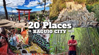 Top 20 Baguio City Tourist Spots  Panagbenga Festival 2024 Travel Guide [upl. by Marceau807]