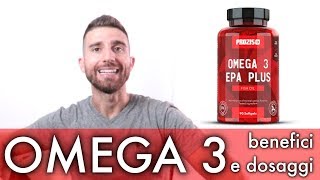 OMEGA 3 BENEFICI E QUANDO ASSUMERLI  tutto quello che ti serve sapere [upl. by Leotie971]