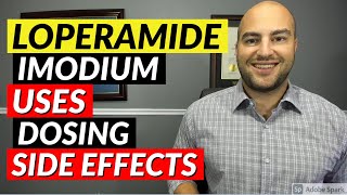 Loperamide Imodium  Uses Dosing Side Effects  Pharmacist Review [upl. by Aratahs]