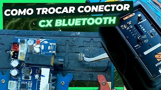 CONECTOR DE CAGAR DE CAIXINHA DE SOM BLUETOOPH [upl. by Haropizt]