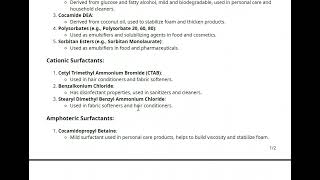 Types of Surfactants saitechinfo coating surfactants emulsion [upl. by Granoff19]