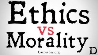 Ethics vs Morality Philosophical Distinctions [upl. by Adabelle]