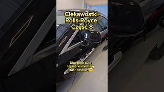 Dlaczego RollsRoyce nie robi crash testów🤔 automobile luxurycar viralvideo viralshorts [upl. by Annawahs]