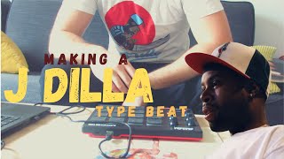 Making a J Dilla type beat quotPowerquot  Sampling 𝕋𝕙𝕖 𝕊𝕥𝕒𝕡𝕝𝕖 𝕊𝕚𝕟𝕘𝕖𝕣𝕤 AKAI MPD218 [upl. by Elbas]