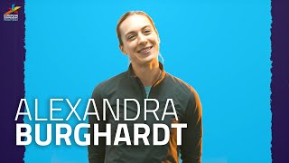 Meet Alexandra Burghardt Athletics [upl. by Ijok691]