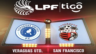 EN VIVO Veraguas United vs San Francisco FC  Jornada 16 del Apertura 2024 de LPF [upl. by Newkirk]