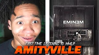 IT JUST KEEPS GETTING WILDER EMINEM  AMITYVILLE REACTION [upl. by Kleiman]