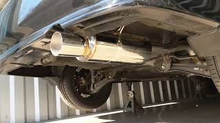 Fujitsubo RM01A Exhaust on a 2000 Honda Civic Si [upl. by Rodge193]