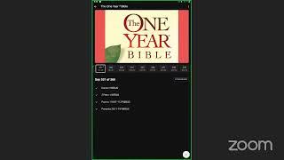 Nov 26rd Day 331  LIVE REPLAY  Reading The One Year Bible Together [upl. by Vidovik374]