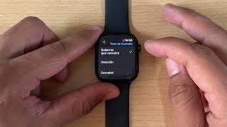 Como Cambiar el Tono de Llamada en Apple Watch 10 [upl. by Lunn]