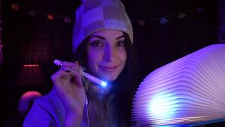 ASMR  Tracing Your Face with Light [upl. by Nerval]