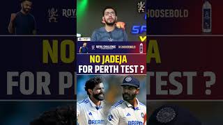 NO RAVINDRA JADEJA FOR PERTH TEST [upl. by Winthrop]