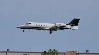 1996 Learjet 60  Landing  New Century AirCenter JCIKIXD  N92NS [upl. by Gilmour688]