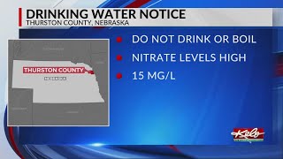 Nebraska County issues drinking water notice [upl. by Leticia]