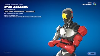 New Star Assassin skin  Fortnite Item shop 26th November 2024 [upl. by Freedman]