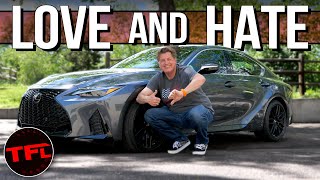 2021 Lexus IS 350 F Sport Here Are The Top 5 Things I LOVE And HATE [upl. by Sollows338]