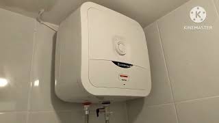 CARA PASANG WATER HEATER ARISTON 10 L DGN DIRI SENDIRI TANPA MENGGUNAKAN TEKNISI ARISTON DGN MUDAH [upl. by Shum]