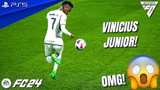 FC 24  Vinicius Junior Best Goals Compilation  PS5™ 4K60 [upl. by Mahgem]