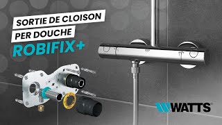 Sortie de cloison PER Douche  ROBIFIX [upl. by Pius]