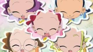 Ojamajo Doremi Motto Transform All from Patissier into Witches HDHQ [upl. by Ahsat]