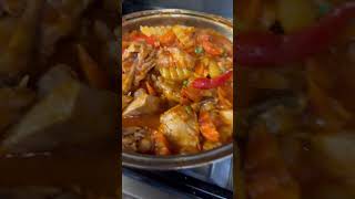 Home cooking Chicken Afritada  chicken stew [upl. by Lamiv]