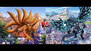 Custom Themes Kurama Kyuubi vs Acnologia 2 [upl. by Riki]