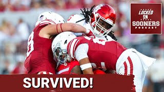 POSTCAST Oklahoma Sooners SURVIVE scare from Houston Cougars [upl. by Ispep]