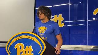 Pitt Safety Cruce Brookins Taking Advantage of Opportunities [upl. by Watanabe951]