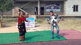 Ghiring mother land school Deusi vailo program 2080 [upl. by Dorrej]